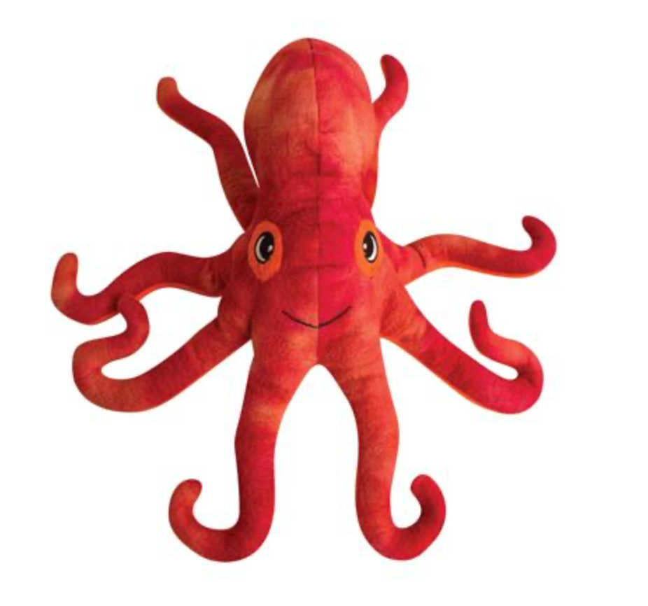Olivia the Octopus 11" Dog toy.