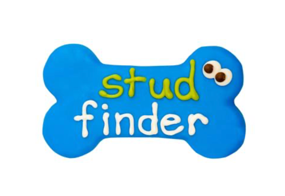 Stud Finder 6 Inch Bone Dog Treat.
