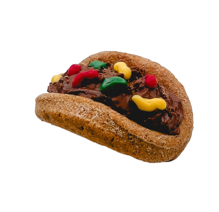3D Taco Tuesday Dog Treat.