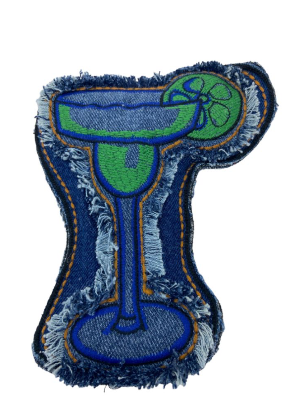 Margarita Crinkle Cocktail Dog Toy.