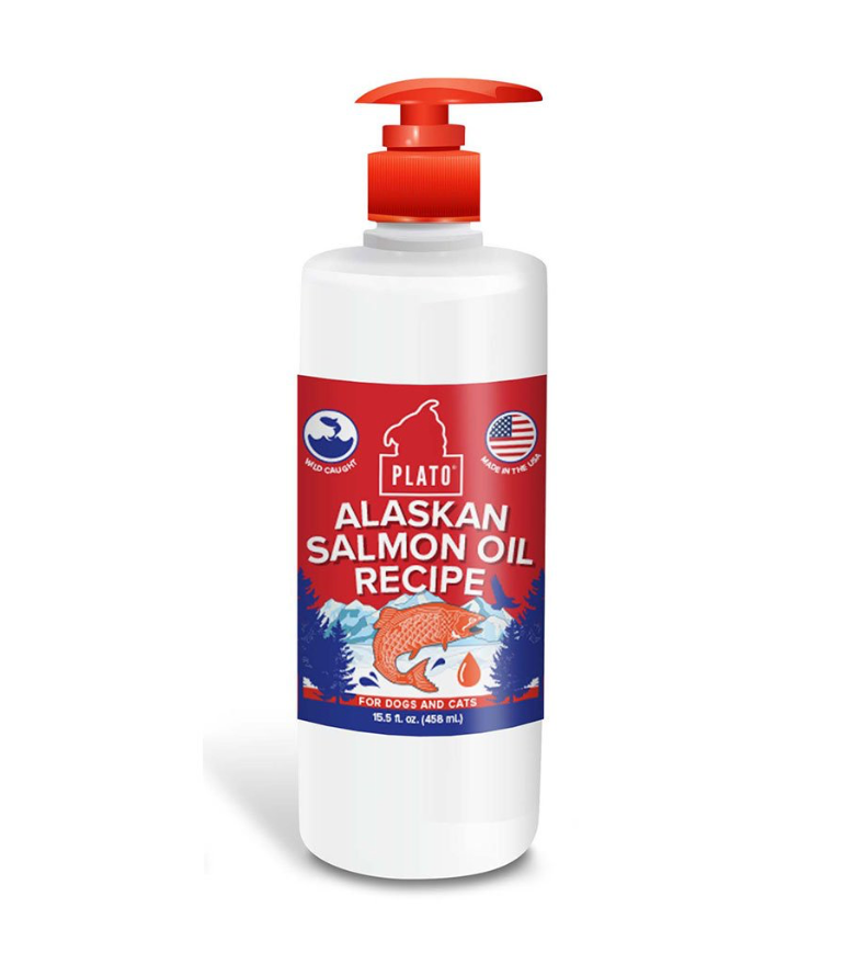 Plato Pet Treats® Wild Alaskan Salmon Oil Dog Supplement 15.5oz
