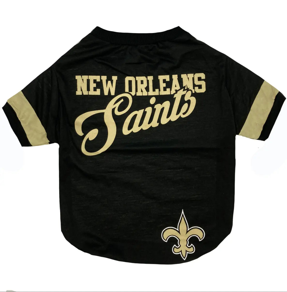 New Orleans Saints Stripe Pet Tee Pet First Inc