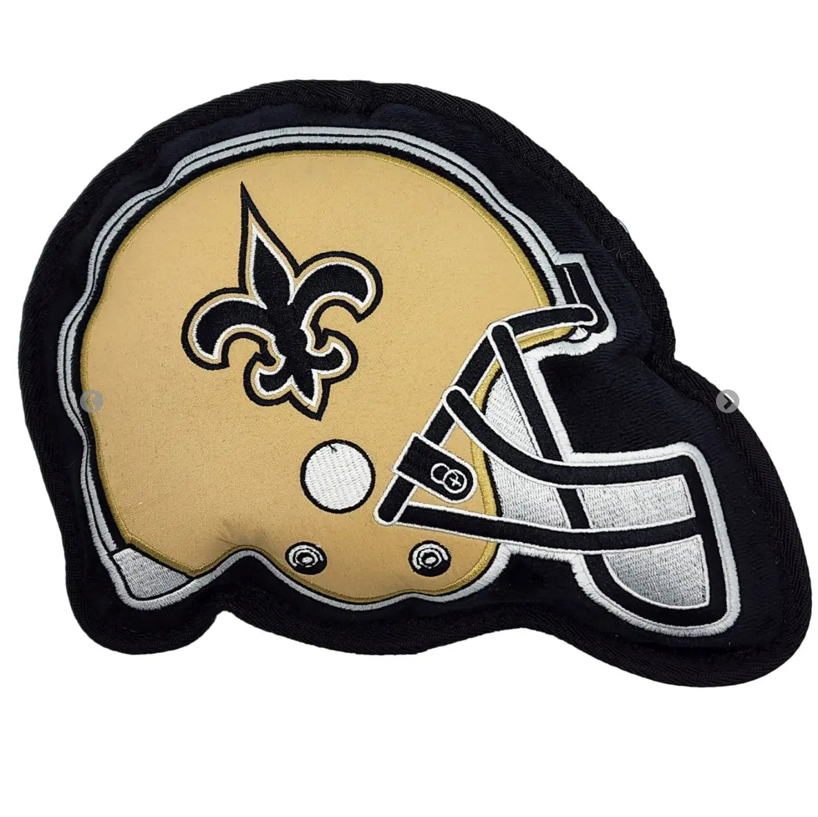 NEW ORLEANS SAINTS HELMET TOUGH TOY Petcetera NOLA