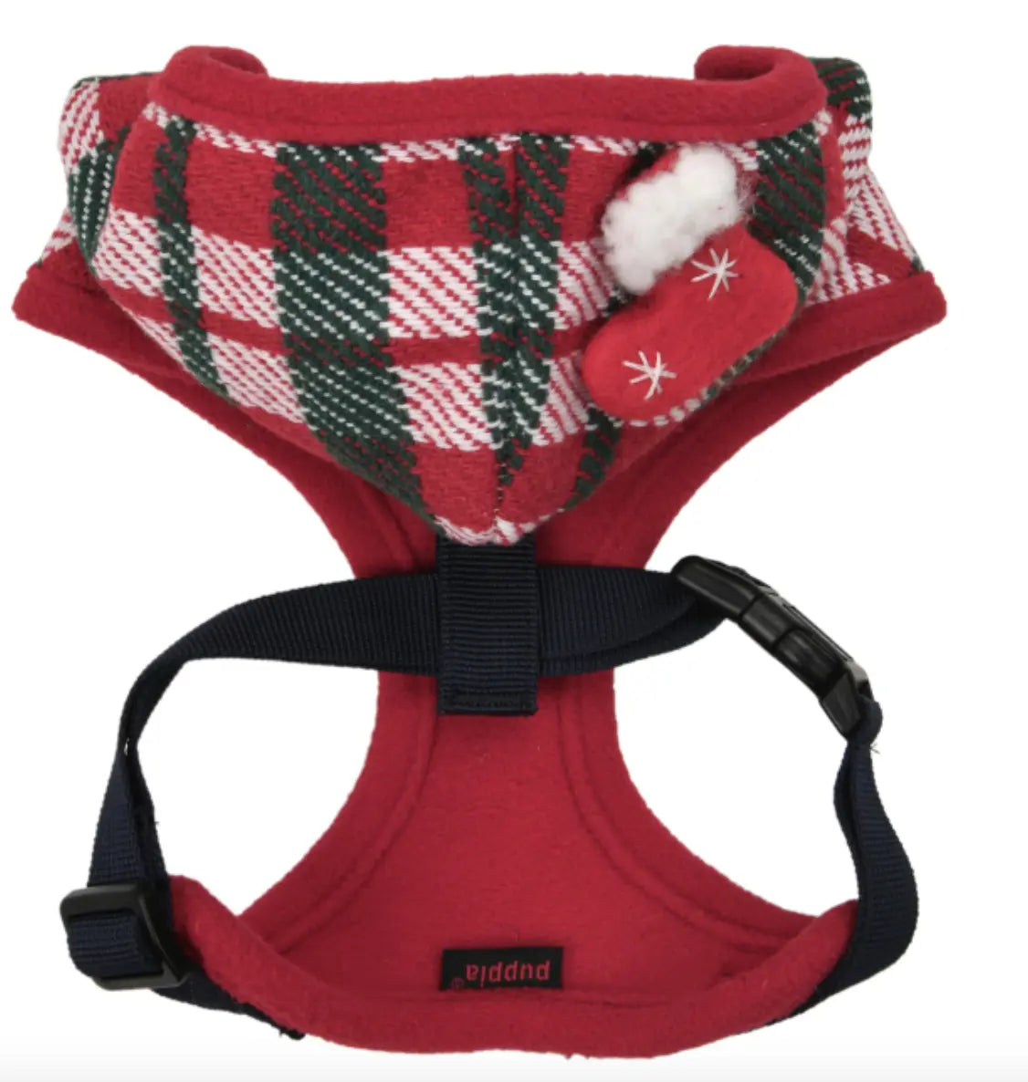 Festive Pet Harness A (Red) Puppia International