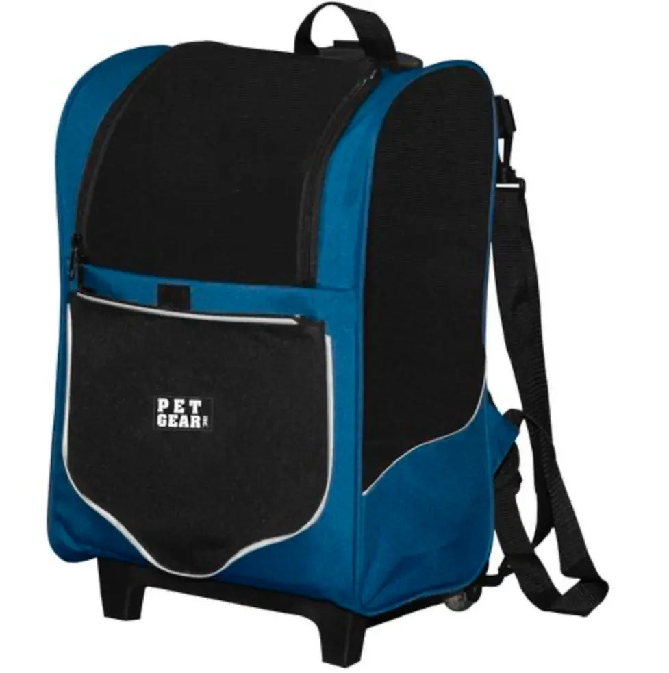Sport Roller-Backpack - Misty Blue Pet Gear