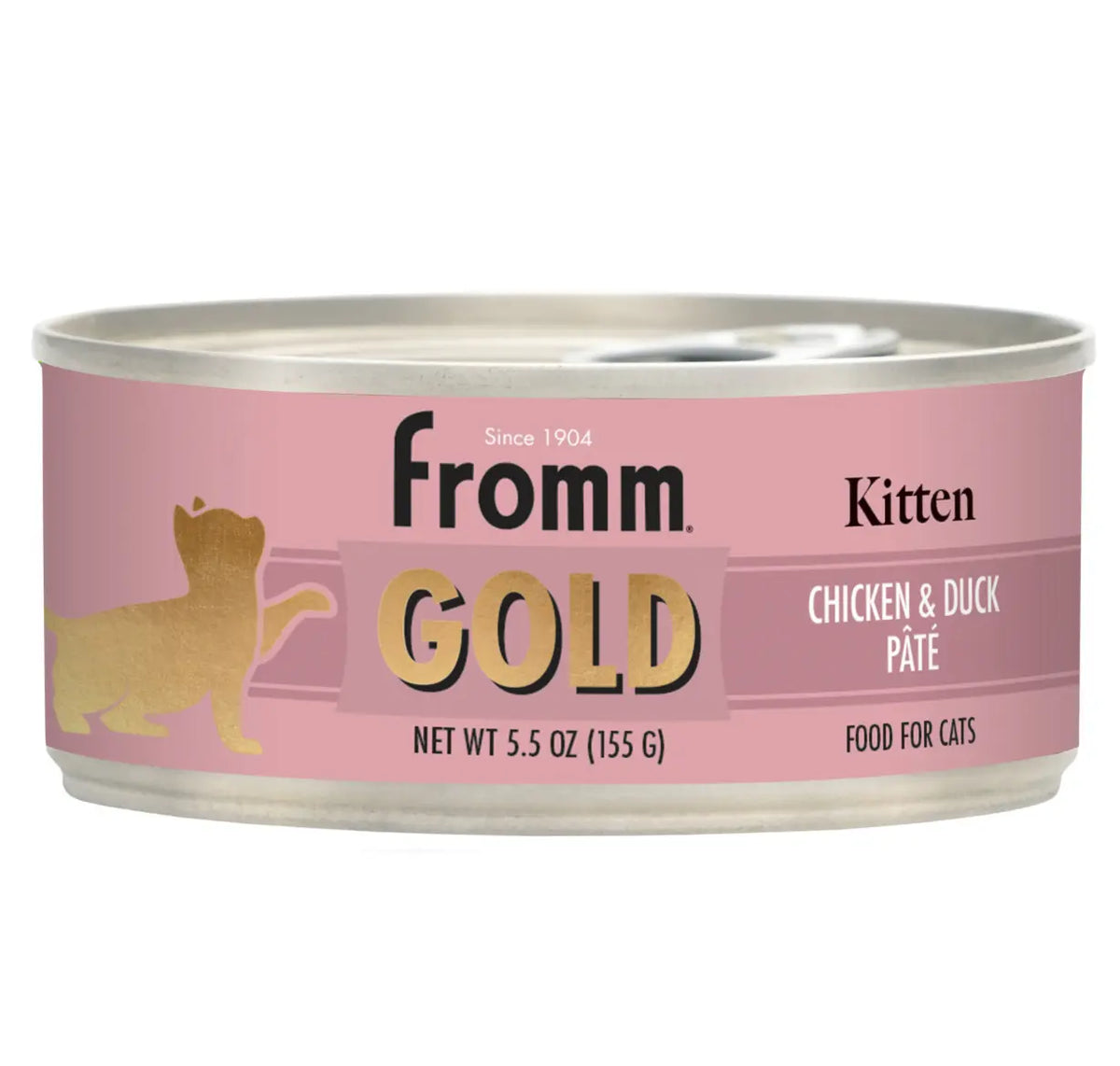 Fromm Gold kitten Pate Cat Food (chicken, & Duck) Supreme Pet Supplies (Cat Product)