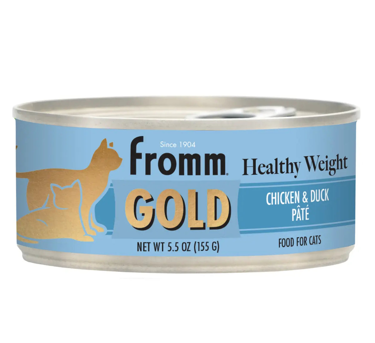 Fromm Gold Gealthy Weight Pate Cat Food (chicken, & Duck) Supreme Pet Supplies (Cat Product)