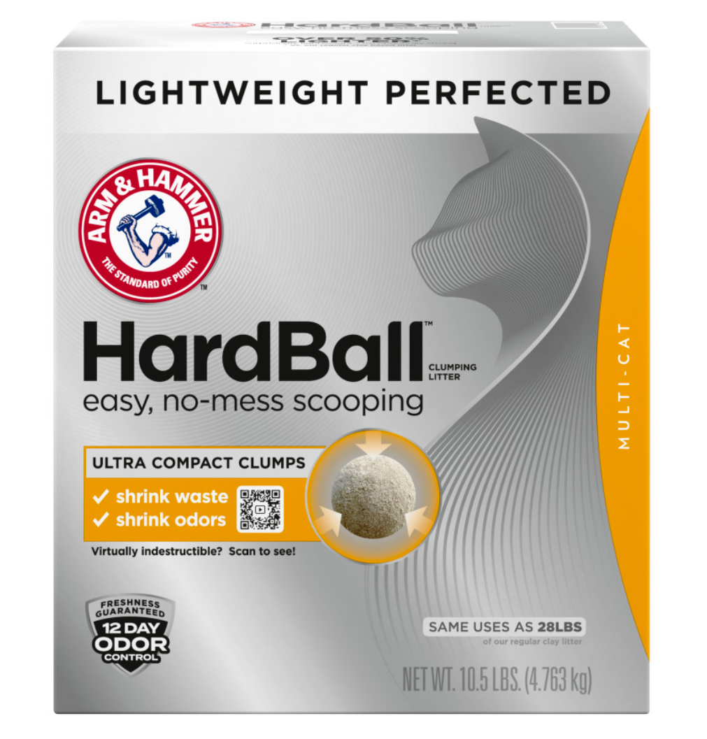 Arm & Hammer Hardball Lightweight Clumping Cat Litter
