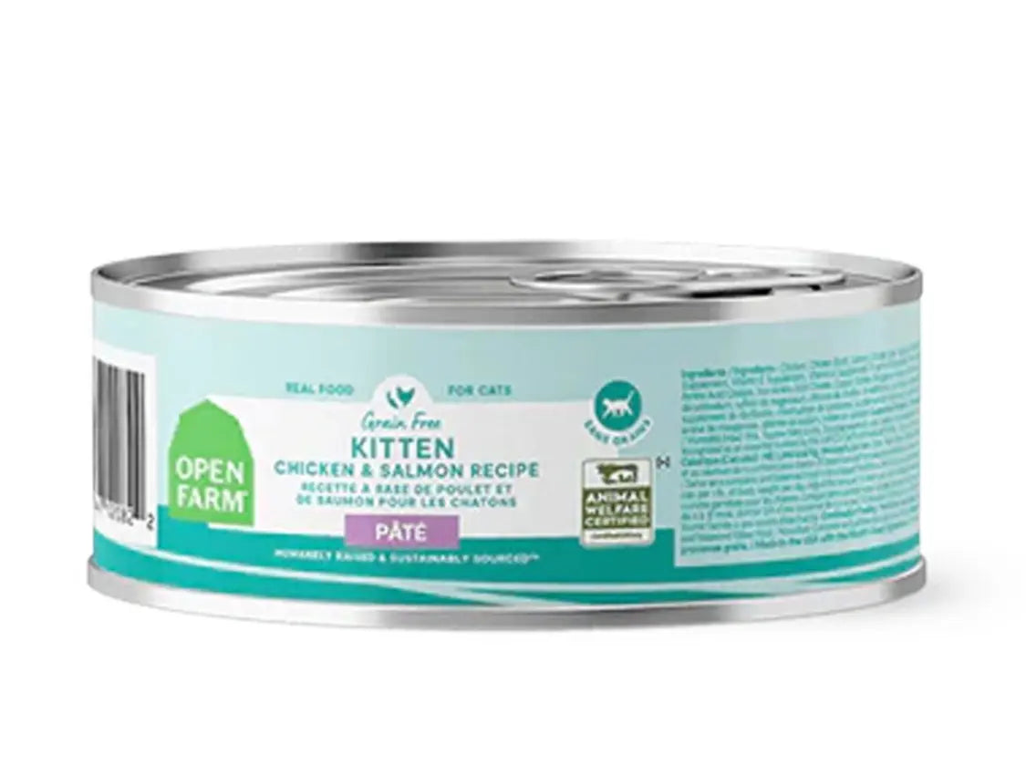 OPEN FARM KITTEN CHICKEN & SALMON PATE CAT 2.8 OZ. Supreme Pet Supplies