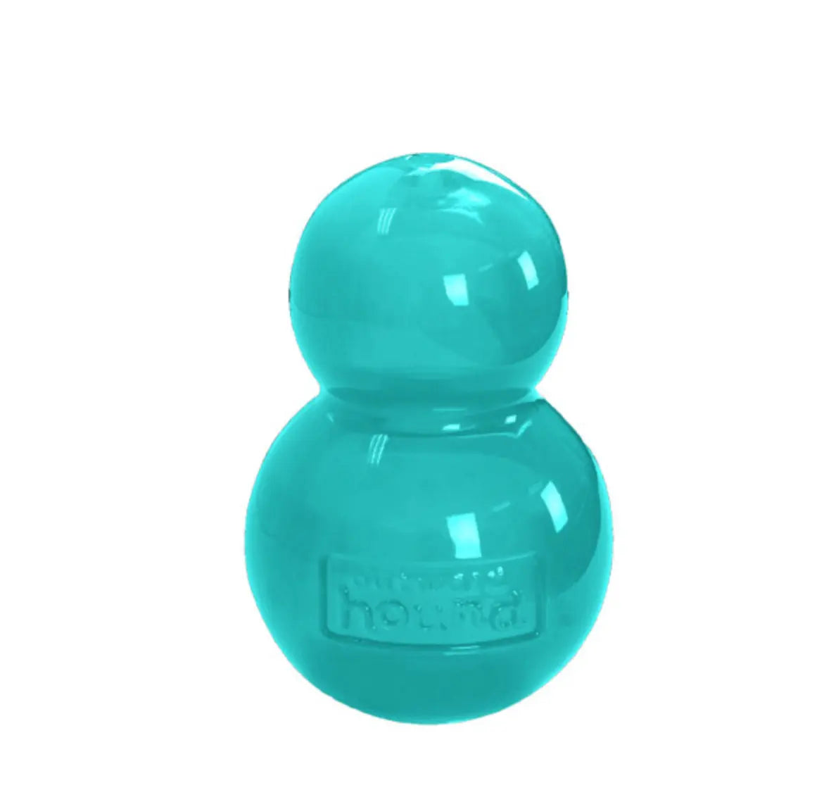 Double-Tuff Interactive Treat Stuffer Durable Dog Chew Toy, Blue, Medium Outward Hound