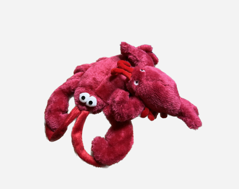 Plush Squeaky Crawfish