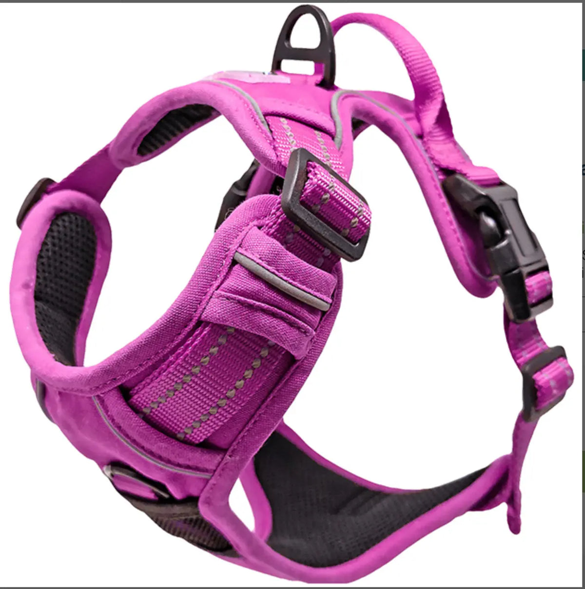 Venture Paw Pull Control Dog Harness - Wild Raspberry Doggie Design