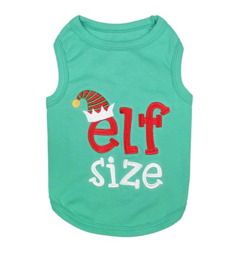 Elf Size Dog T-Shirt