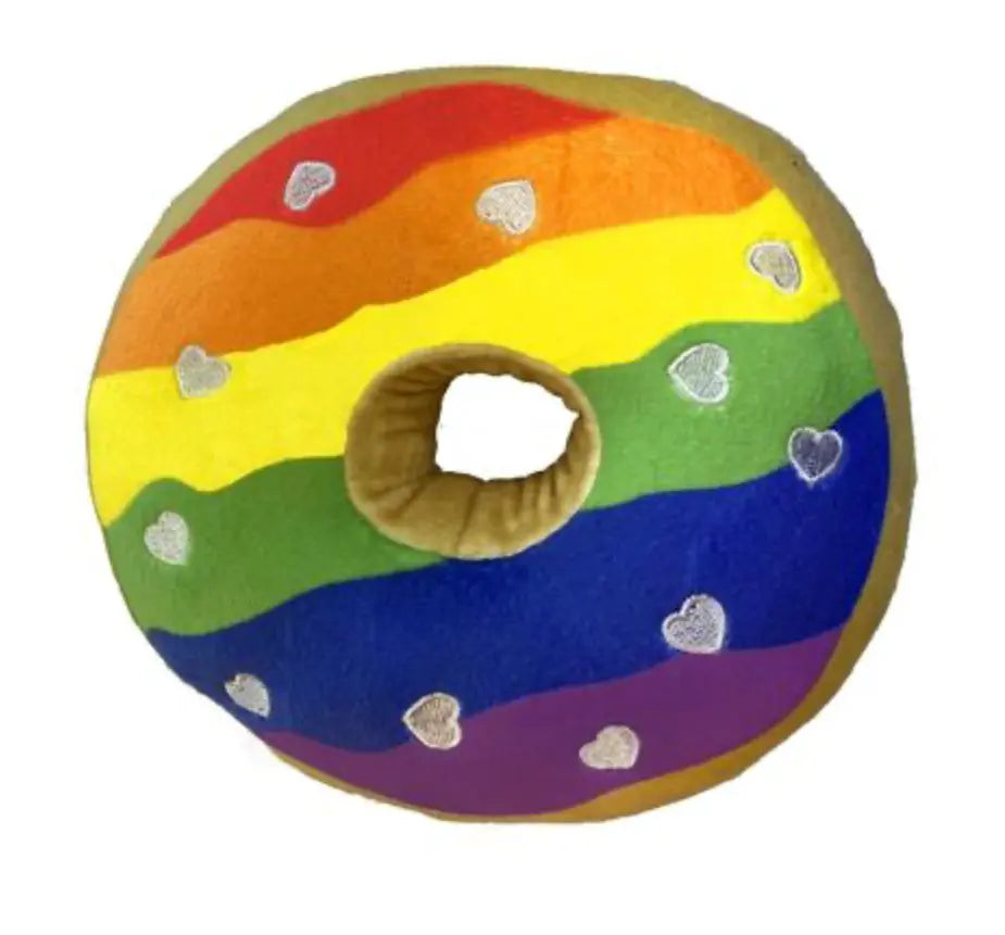 Pride Donut Dog Toy Huxley & Kent LLC