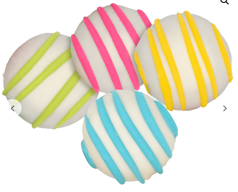 Truffies – White with Stripes Dog Treats