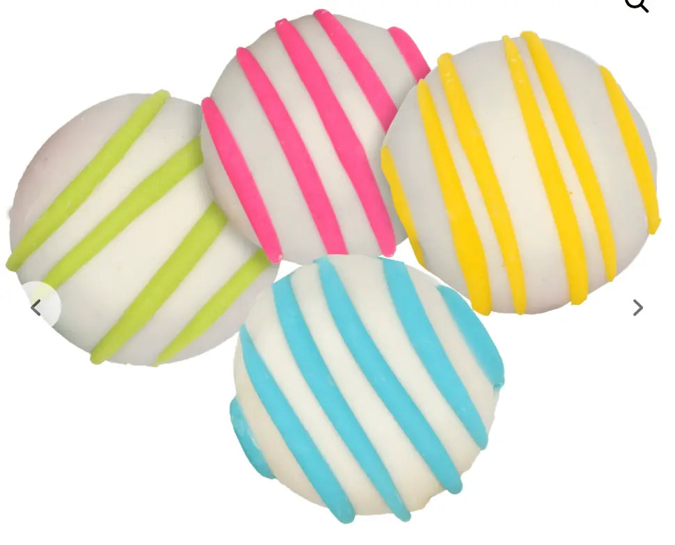Truffies – White with Stripes Dog Treats Claudia's Canine Bakery