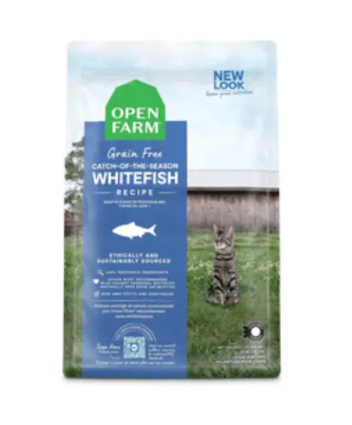 OPEN FARM GRAIN-FREE WHITEFISH KIBBLE CAT 4 LB