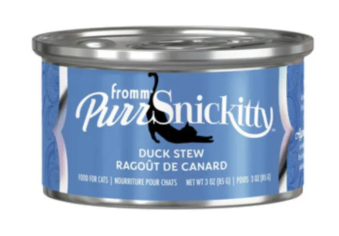 FROMM PURRSNICKITTY DUCK STEW CAT 3 OZ