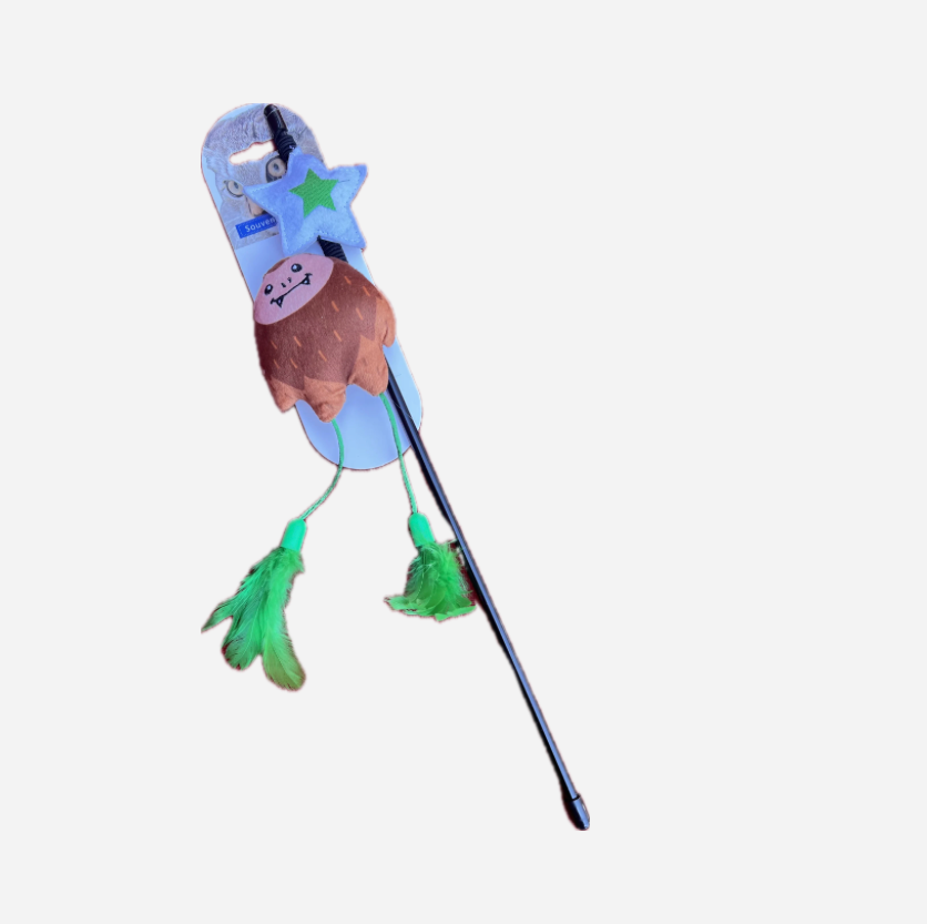 New Orleans Cat Wand Toy