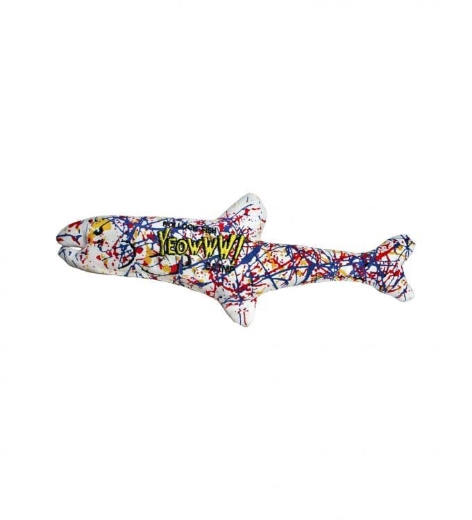 Ducky Yeowwww! Pollock Fish Catnip Cat Toy.