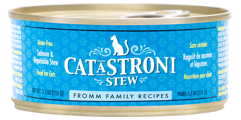Salmon & Vegetable Cat Food