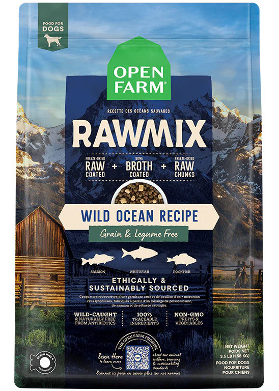 Wild Ocean Grain-Free RawMix for Dogs 3.5 Lb