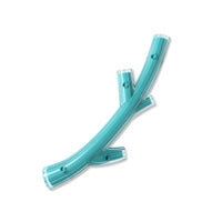 Zeus Duo Stick, (9in) Turquoise, Chicken Dog Toy