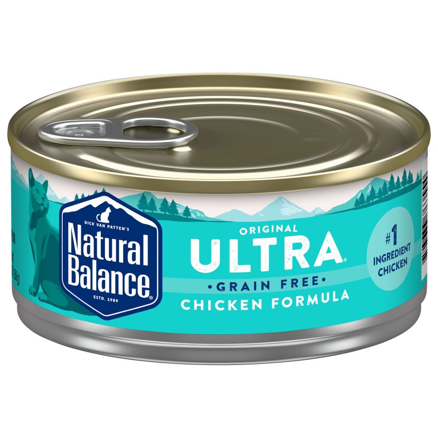 Natural Balance Canned Cat Food -Grain Free Chicken.