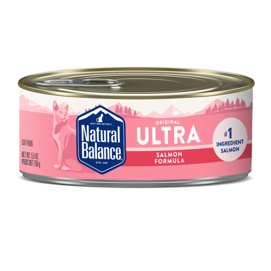 Natural Balance Canned Cat Food - Salmon.