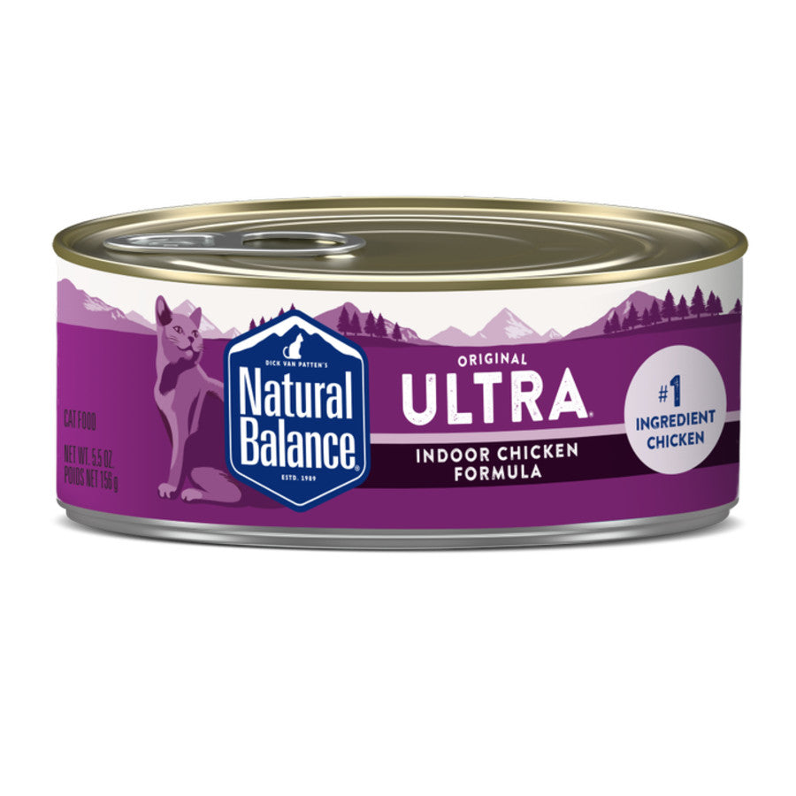 Natural Balance Canned Cat Food - Indoor Cat Chicken.