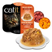 Catit Chicken Dinner with Beef & Pumpkin - 80 g (2.8 oz)