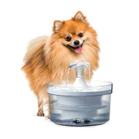 Zeus Fresh & Clear FTN w/Waterfall Spout Pet Water Fountain