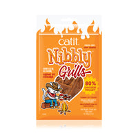 Catit Nibbly Grills Chicken and Lobster Cat Treat Flavour - 30 g (1 oz).