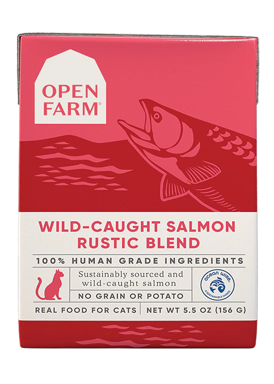 Wild-Caught Salmon Rustic Blend Cat food