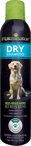 FURMINATOR DRY SHAMPOO FOR DOGS 7OZ.