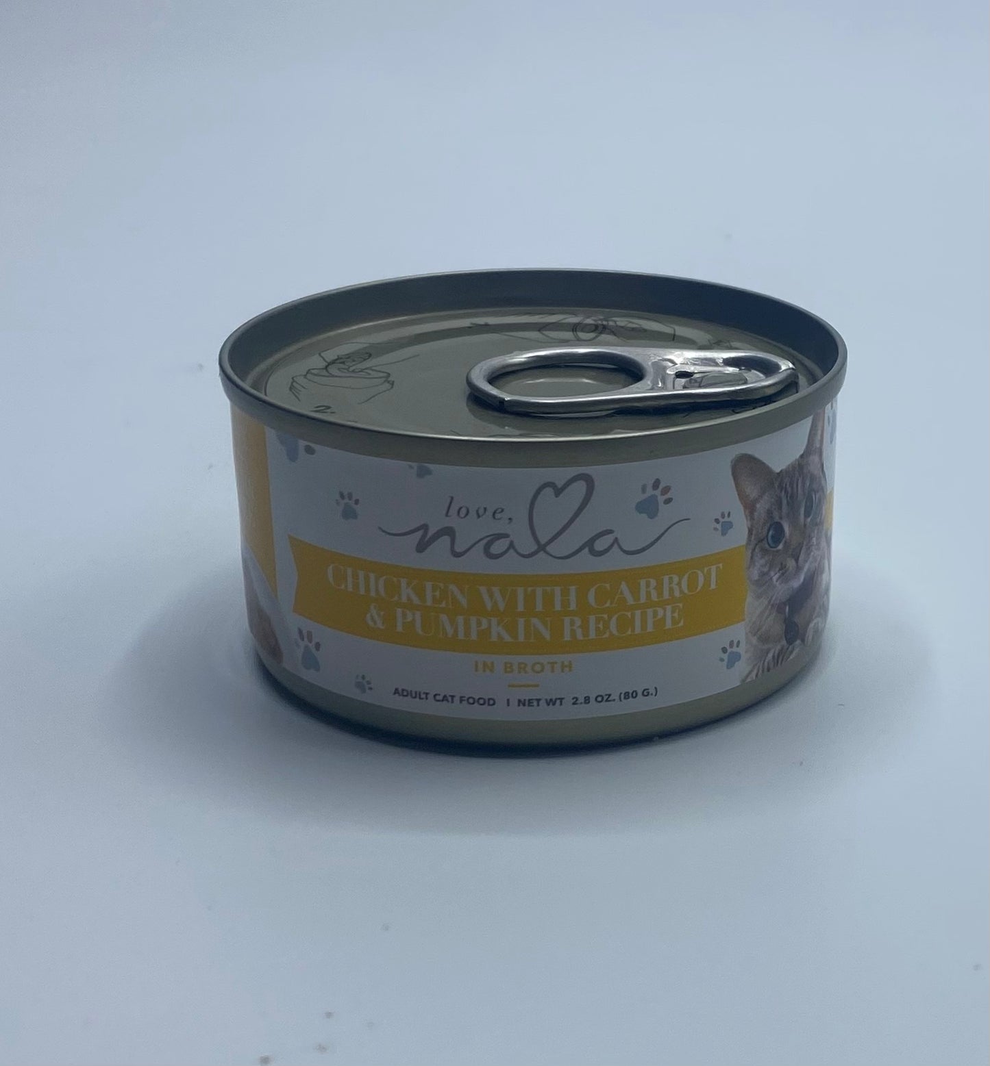 Love, Nala Grain Free Chicken Pate with carrot & Pumpkin Adult Cat Food
