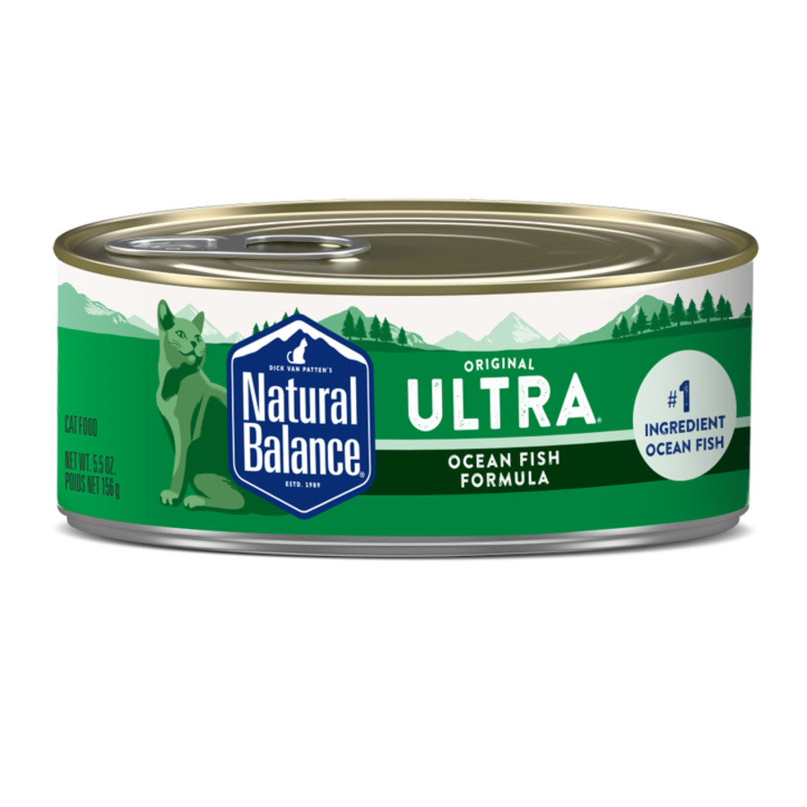 Natural Balance Canned Cat Food - Ocean Fish.