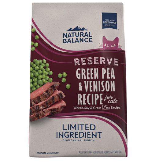 Natural Balance Green Pea & Venison Dry Cat Food