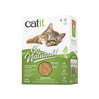 Catit Go Natural! Wood Clumping Cat Litter - 7.5 kg (16.5 lbs) Box