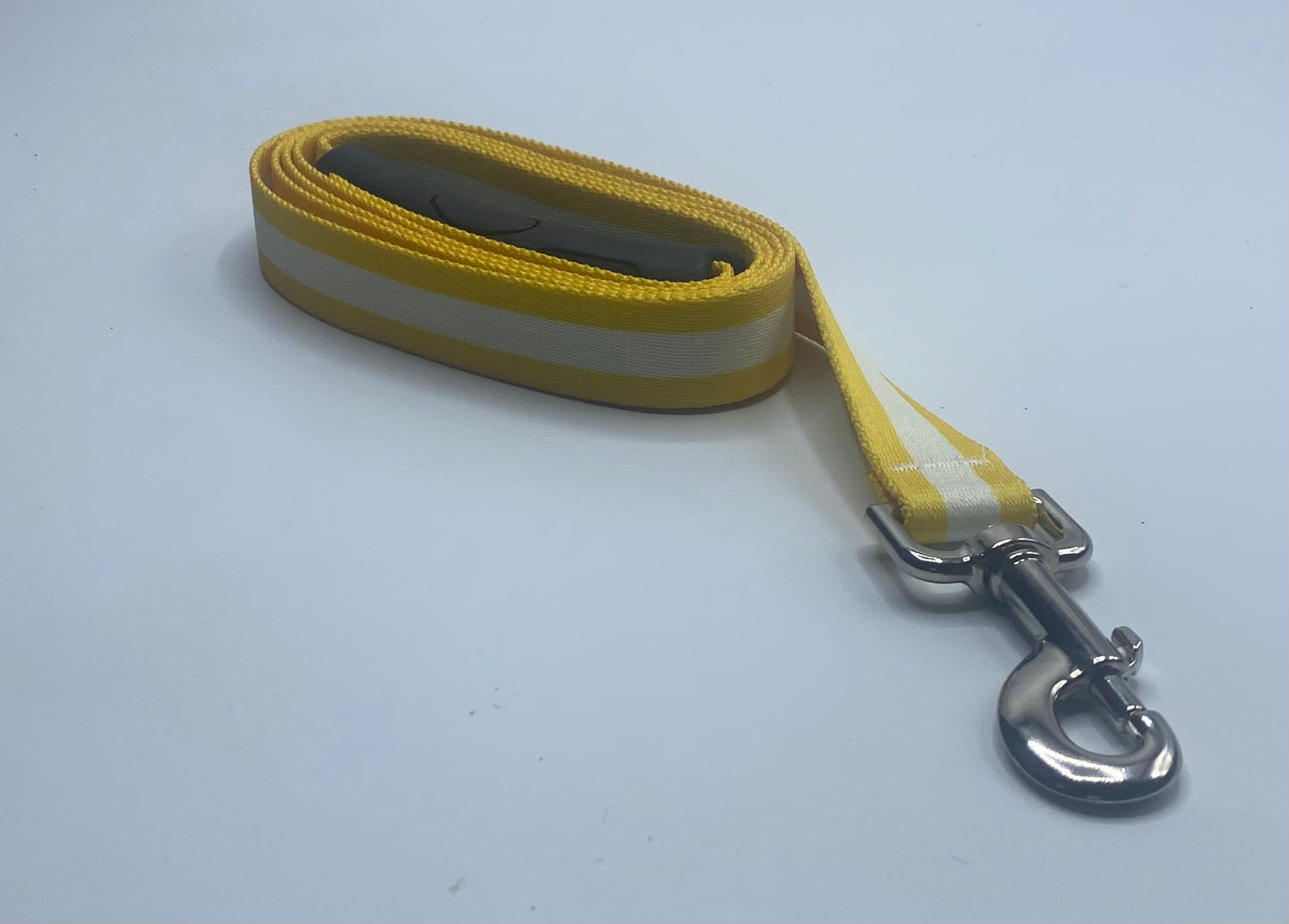White & Yellow Striped Sterling Collar/Lead Collection