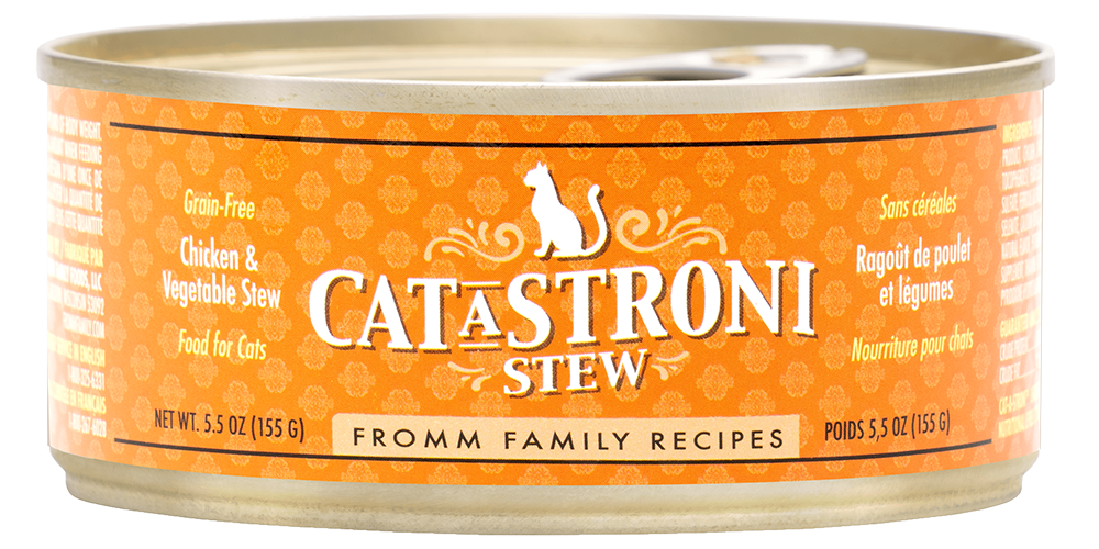 Fromm Catastroni Chicken & Vegetable Stew Cat Food.