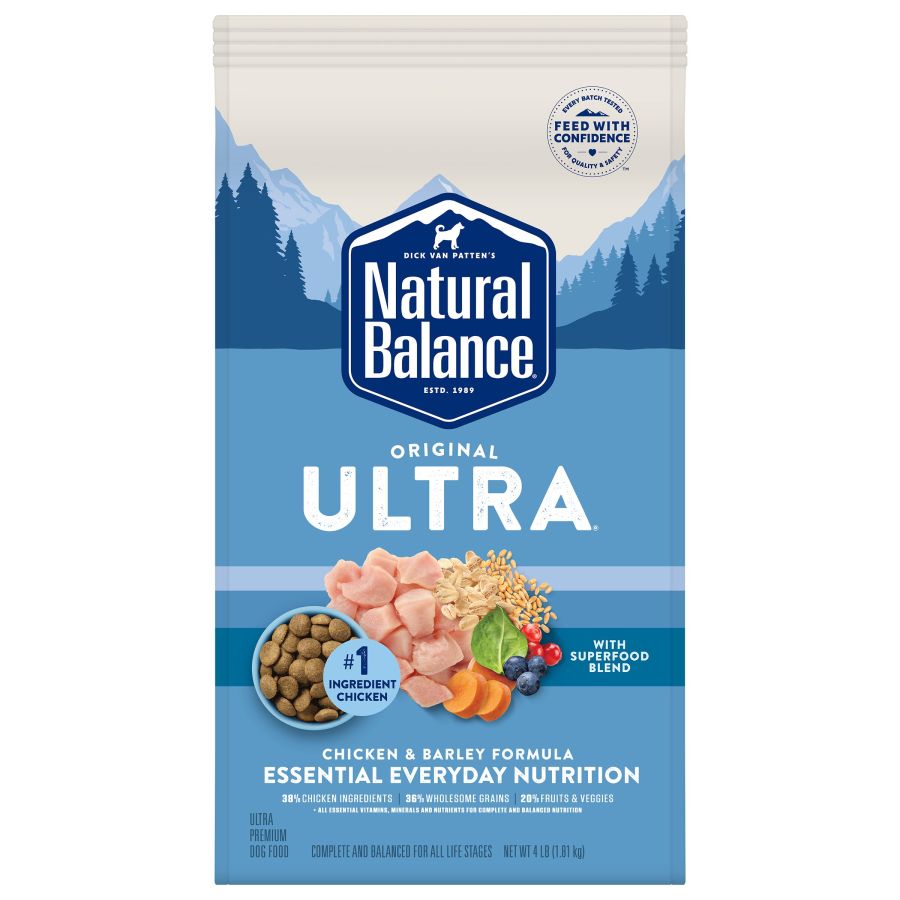 Natural Balance Original Ultra W/Superfood Blend Dry Dog Food.