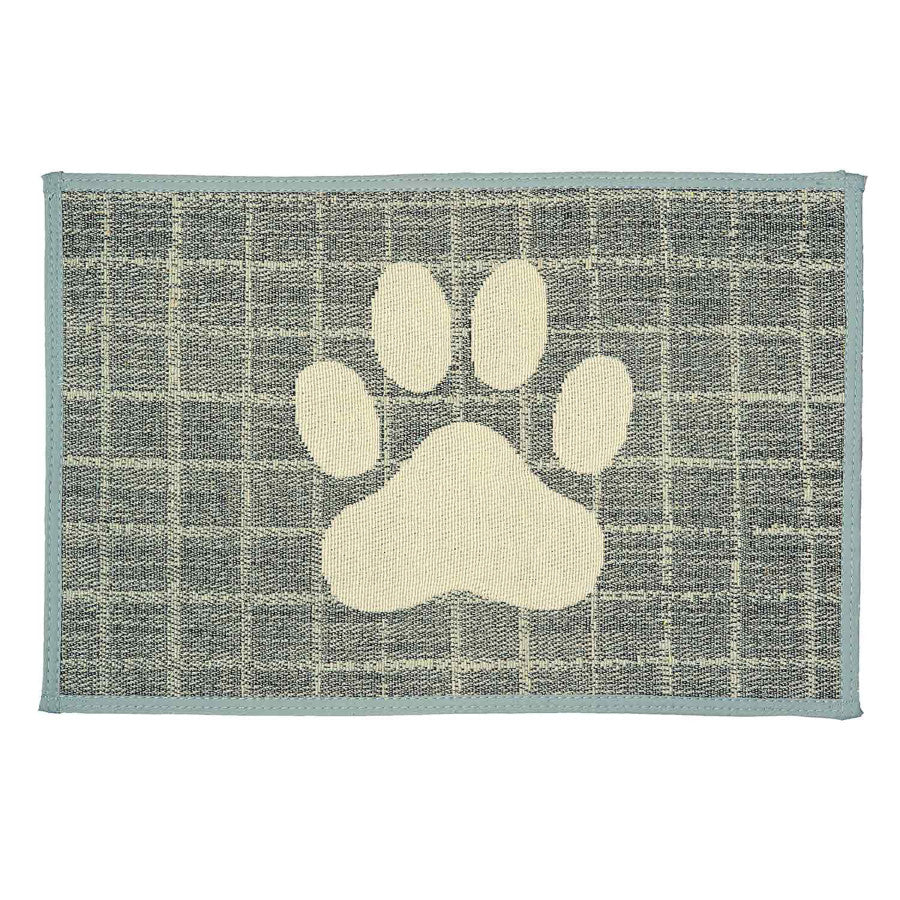 Loving Pets Bella Fashion Mats Paw, Plaid,