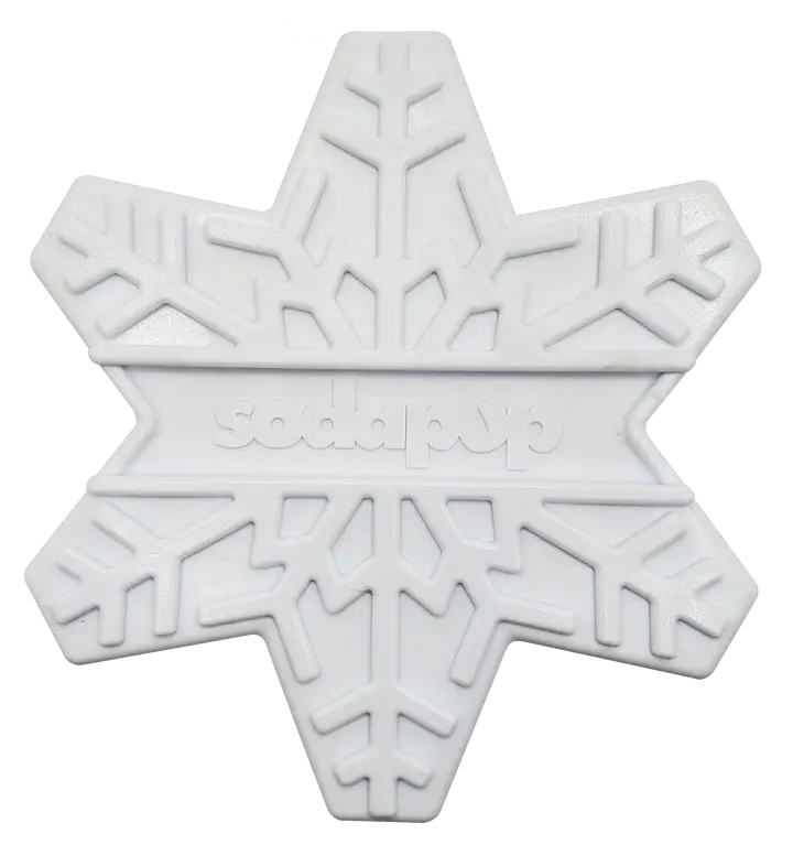 Snowflake Chew Ultra Durable Nylon Dog Chew Toy Soda Pup / True Dogs, LLC
