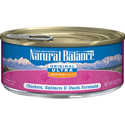 Natural Balance Canned Cat Food.