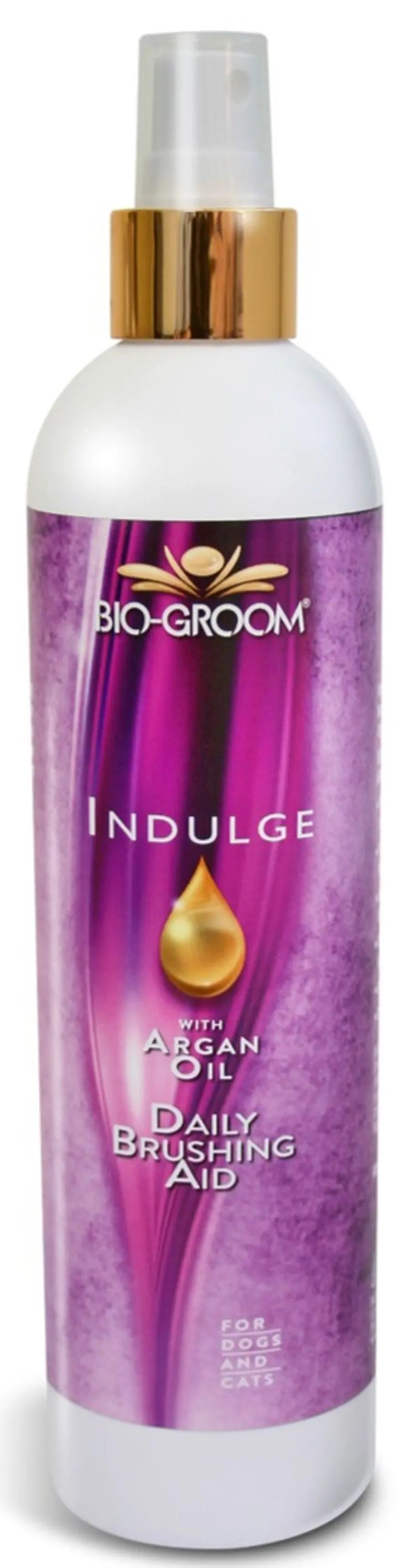 Bio Groom Indulge Daily Brushing Aid Argan Oil Spray Treatment Central Pet