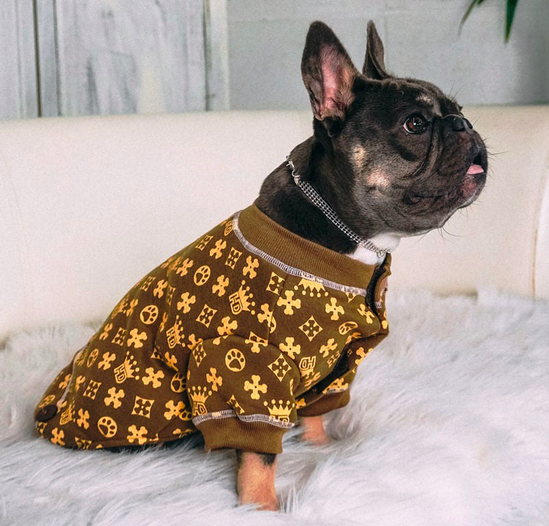 HD Crown Pet Longjohns - Jumper Brown.