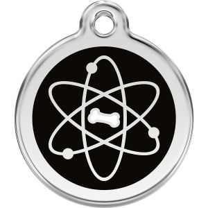 Atom Pet ID Dog Tags.