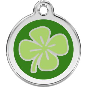 Clover Pet ID Dog Tags.