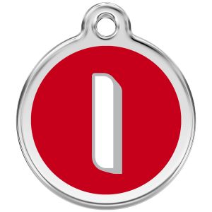 Alphabet Tag Letter I Pet ID.